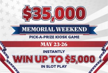 Memorial Weekend Kiosk Game