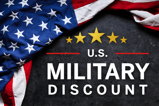 U.S. Military Discount